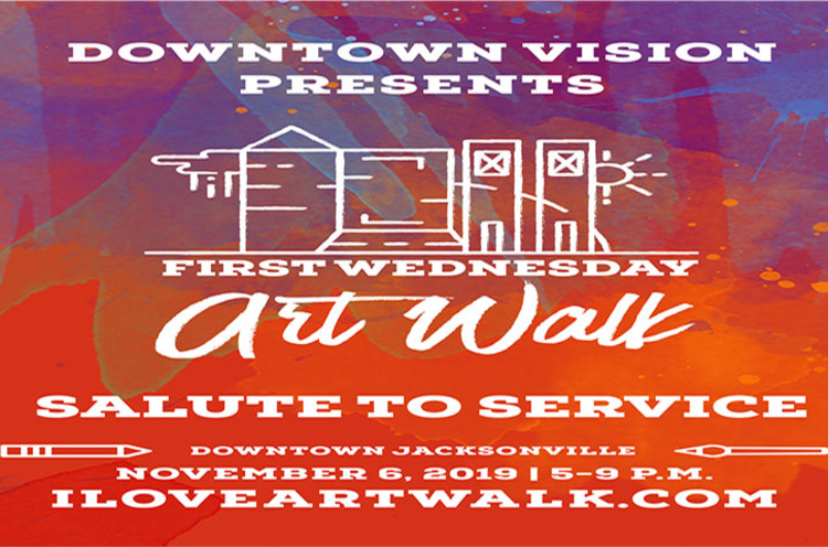 First Wedensday Art Walk: Salute To Service